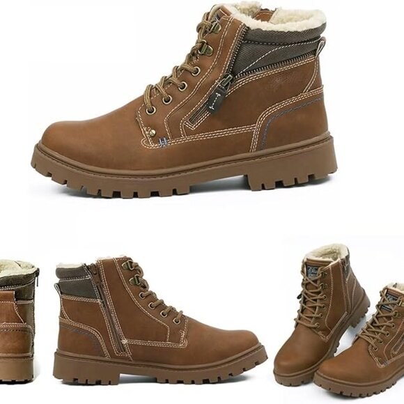 Men's Mid-Top Winter Snow Waterproof boots. brand new. - Picture 3 of 8